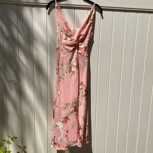 Topshop floral midi dress